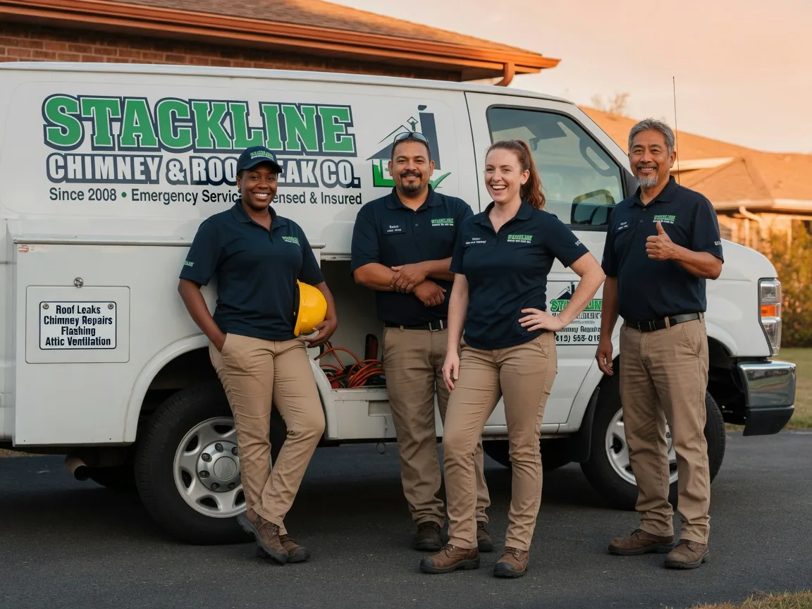 Chimney flashing repair company in Soulsbyville, CA
